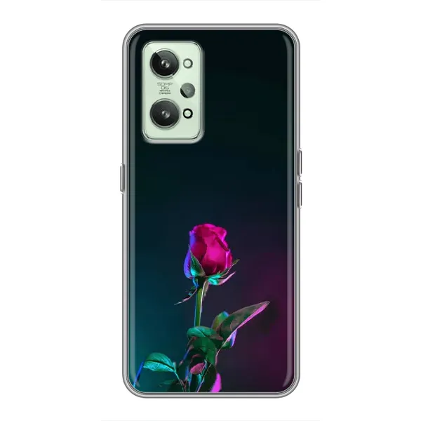 Чехол с рисунком «Ночная роза» для Realme GT2 Чехол с рисунком «Ночная роза» для Realme GT2