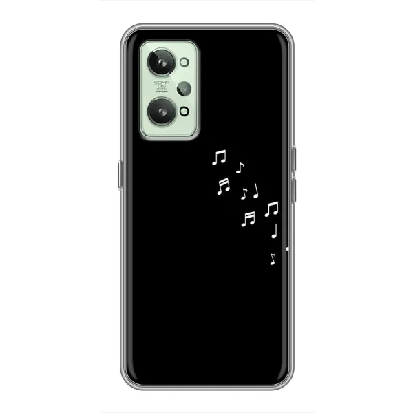 Чехол с рисунком «Ноты» для Realme GT2