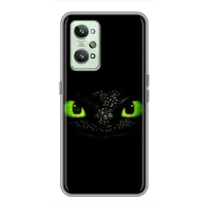 Чехол дракон Беззубик для Realme GT2 (Глаза Беззубика)