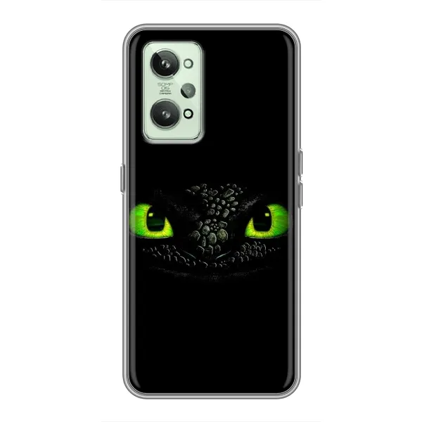 Чехол с рисунком «Глаза Беззубика» для Realme GT2 Чехол с рисунком «Глаза Беззубика» для Realme GT2