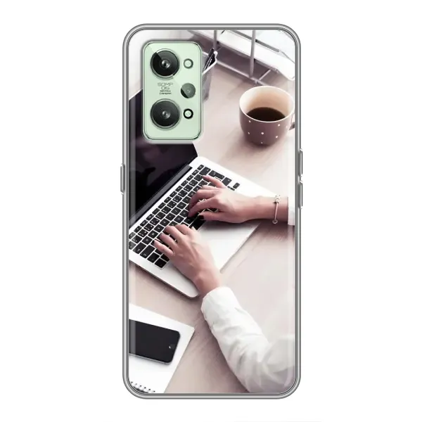Чехол с рисунком «Офисный работник» для Realme GT2 Чехол с рисунком «Офисный работник» для Realme GT2