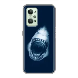 Силіконовий бампер з картинкою звірів для Realme GT2 (Пащу Акули)