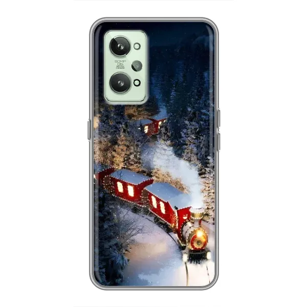 Чехол с рисунком «Поезд» для Realme GT2 Чехол с рисунком «Поезд» для Realme GT2