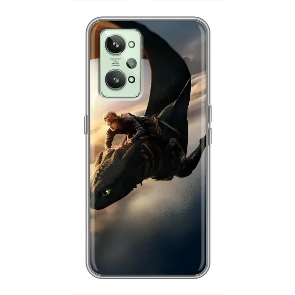 Чехол с рисунком «Полет Беззубика» для Realme GT2 Чехол с рисунком «Полет Беззубика» для Realme GT2