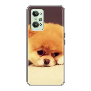 Чохол (ТПУ) Милі песики для Realme GT2 (Померанский шпіц)