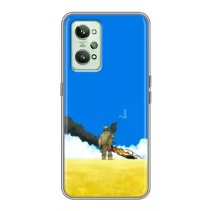 Чехлы на военную тематику для Realme GT2 (Попадание)