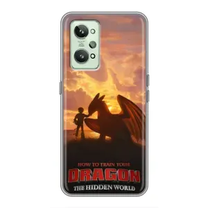 Чехол дракон Беззубик для Realme GT2 (Постер Беззубика)