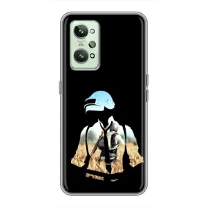 Чохол з картинкою "Герой Pubg" на Realme GT2 (Пубг мен)