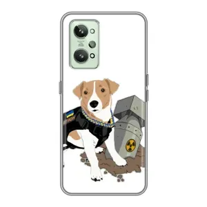 Чехол с принтом Собаки Патрон для Realme GT2 (Пёс Патрон с ракетой)