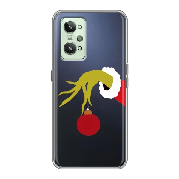 Чехол с рисунком «Рука Гринча» для Realme GT2 Чехол с рисунком «Рука Гринча» для Realme GT2