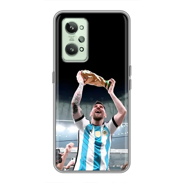 Чохол з малюнком «Щасливий Мессі» для Realme GT2 Чохол з малюнком «Щасливий Мессі» для Realme GT2