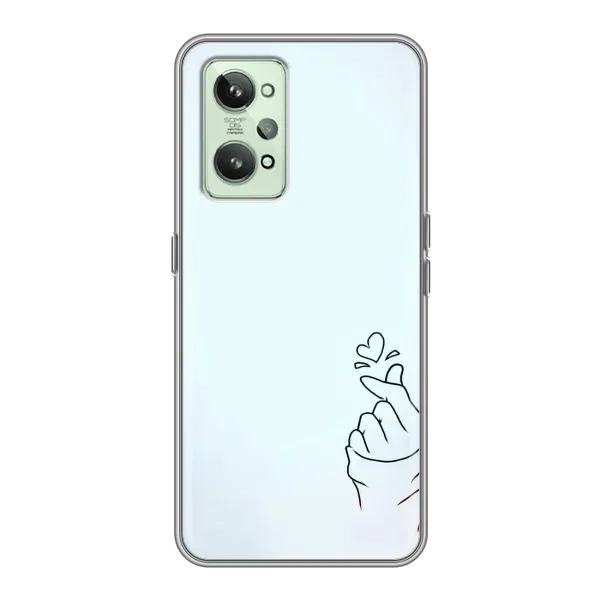 Чехол с рисунком «Сердце на голубом» для Realme GT2 Чехол с рисунком «Сердце на голубом» для Realme GT2
