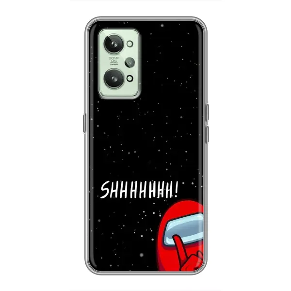 Чехол с рисунком «SHHHHH» для Realme GT2 Чехол с рисунком «SHHHHH» для Realme GT2