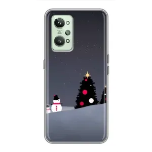 Чехлы на Новый Год Realme GT2 (Снеговички)