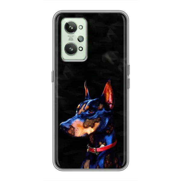 Чехол с рисунком «Собака Мопс» для Realme GT2 Чехол с рисунком «Собака Мопс» для Realme GT2
