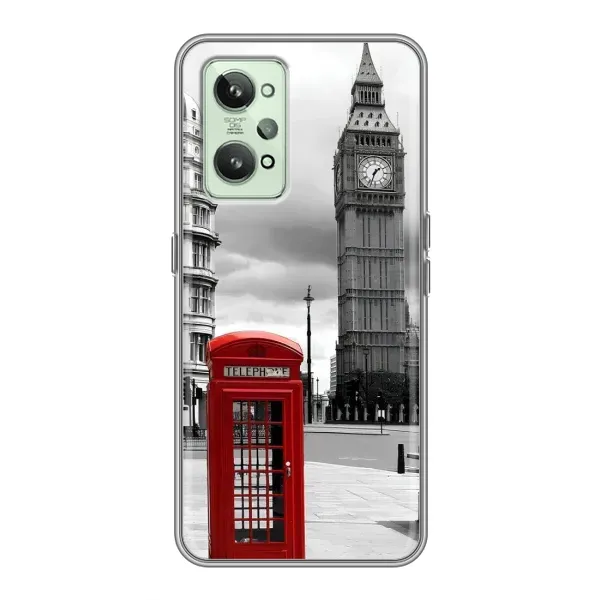 Чехол с рисунком «TELEPHONE» для Realme GT2