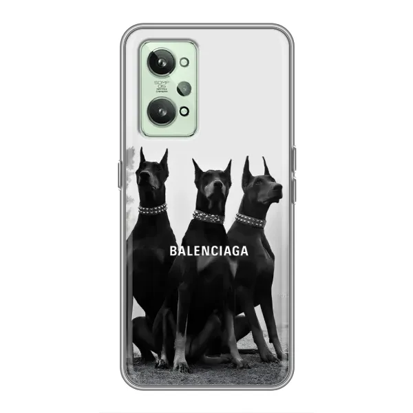 Чехол с рисунком «Три добермана» для Realme GT2 Чехол с рисунком «Три добермана» для Realme GT2