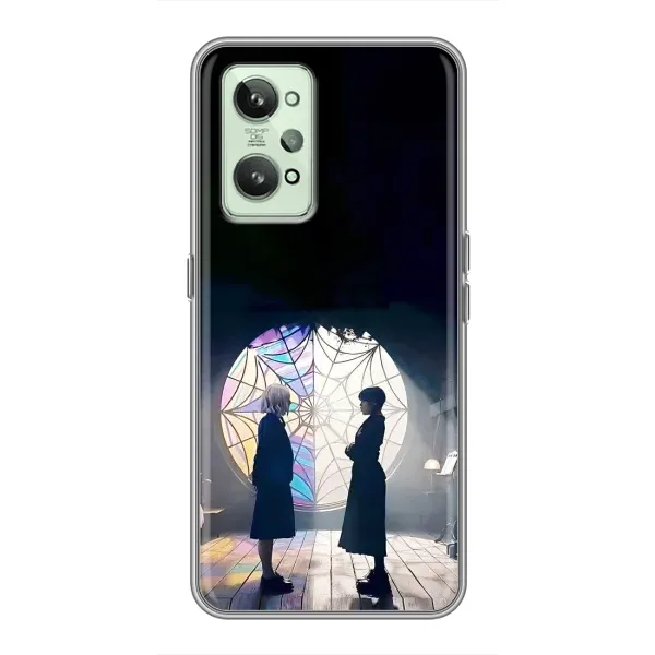 Чехол с рисунком «Уэнсдей и Энди» для Realme GT2 Чехол с рисунком «Уэнсдей и Энди» для Realme GT2
