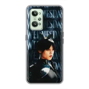 Чехлы с принтом Уэнсдей на Realme GT2 (Уэнздей с ушками)