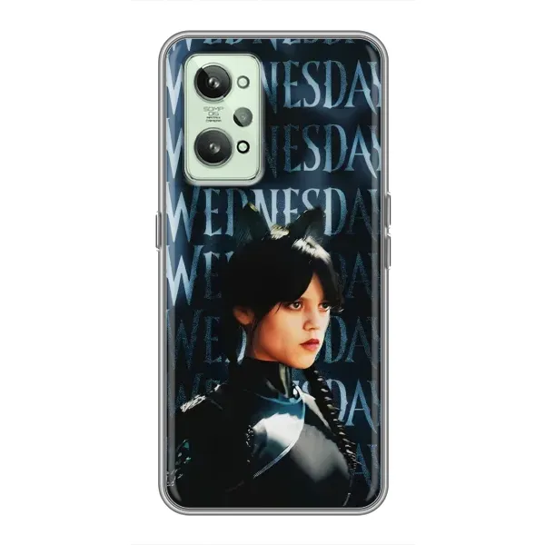 Чехол с рисунком «Уэнздей с ушками» для Realme GT2 Чехол с рисунком «Уэнздей с ушками» для Realme GT2