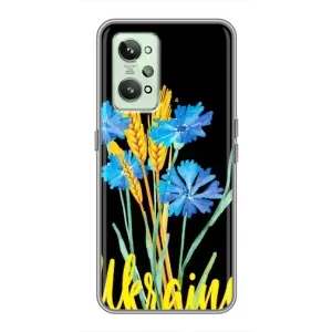 Чохол на Realme GT2 (Український дизайн) (Україна в квітах)
