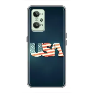 Чохол Прапор USA для Realme GT2 (USA)