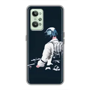 Чохол з картинкою "Герой Pubg" на Realme GT2 (В екіперівці)