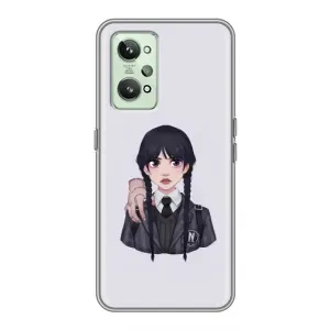 Чехлы с принтом Уэнсдей на Realme GT2 (Вещь Венсдей)