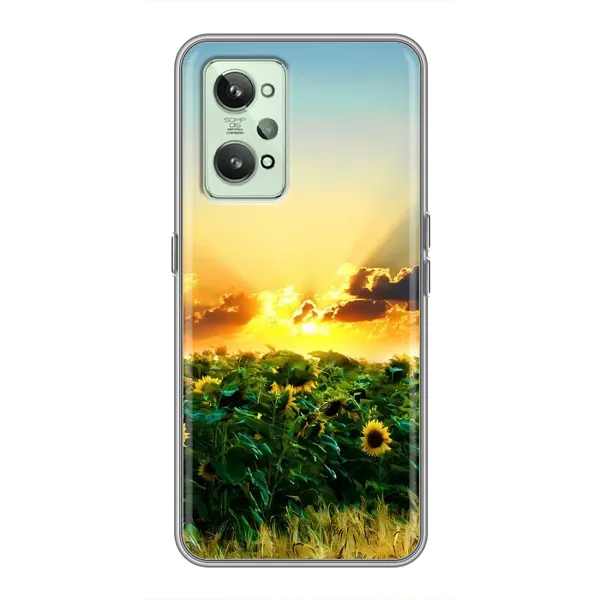 Чехол с рисунком «Закат Солнца» для Realme GT2