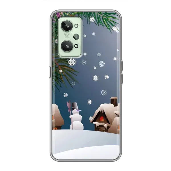 Чехол с рисунком «Зима» для Realme GT2 Чехол с рисунком «Зима» для Realme GT2