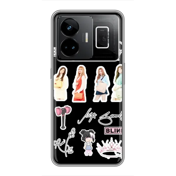 Чехол с рисунком «Арт блэкпинг» для Realme GT3 Чехол с рисунком «Арт блэкпинг» для Realme GT3