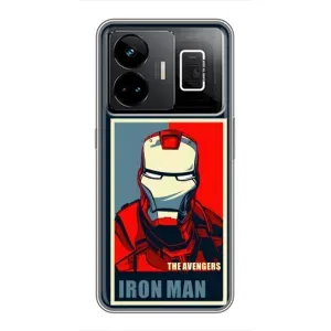 Чохол Супергерой Залізна Людина на Realme GT3 (Art Iron man)