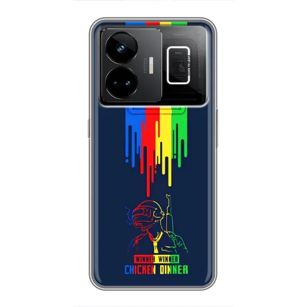 Чехол с рисунком «Арт Пабг» для Realme GT3 Чехол с рисунком «Арт Пабг» для Realme GT3