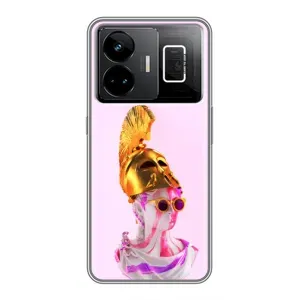 Чохол з Прикольним Принтом на Realme GT3 (АРТ Статуя)