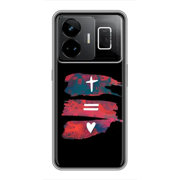 Чехол с рисунком «Атрибутика» для Realme GT3 Чехол с рисунком «Атрибутика» для Realme GT3
