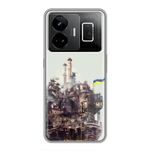 Чехлы на военную тематику для Realme GT3 (Азовсталь)
