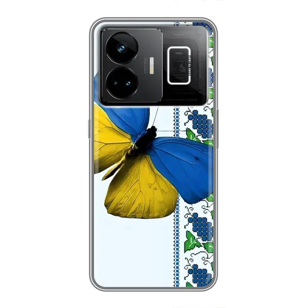 Чехол с рисунком «Бабочка» для Realme GT3 Чехол с рисунком «Бабочка» для Realme GT3