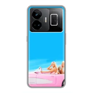 Силиконовый Чехол Барби Фильм на Realme GT3 (Барби и Кен)