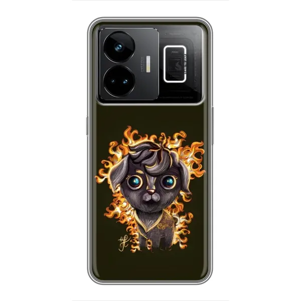 Чехол с рисунком «Бавовна мем» для Realme GT3 Чехол с рисунком «Бавовна мем» для Realme GT3