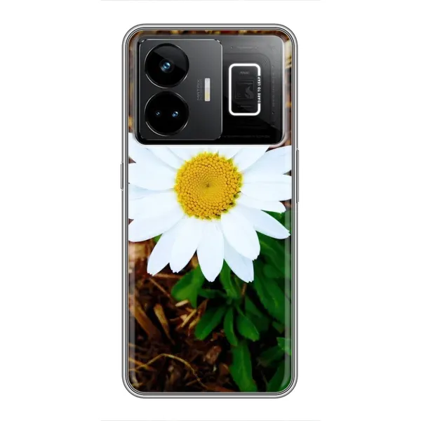 Чехол с рисунком «Белая ромашка» для Realme GT3 Чехол с рисунком «Белая ромашка» для Realme GT3