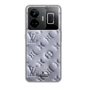 Текстурний Чохол Louis Vuitton для Реалмі ГТ3 (Білий ЛВ)