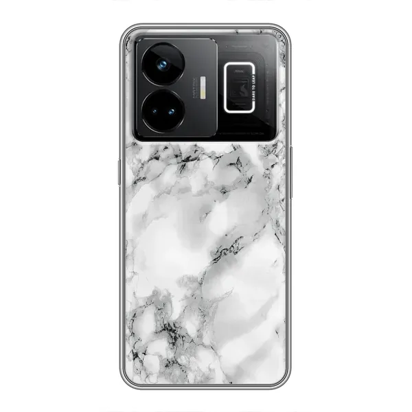 Чехол с рисунком «Белый мрамор» для Realme GT3 Чехол с рисунком «Белый мрамор» для Realme GT3