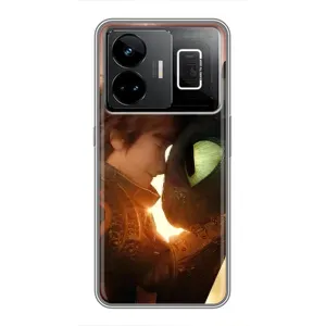 Чехол дракон Беззубик для Realme GT3 (Беззубик и Иккинг)
