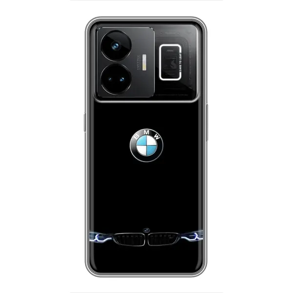 Чехол с рисунком «Черный BMW» для Realme GT3 Чехол с рисунком «Черный BMW» для Realme GT3
