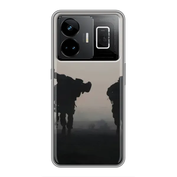 Чехол с рисунком «Бой солдат» для Realme GT3 Чехол с рисунком «Бой солдат» для Realme GT3