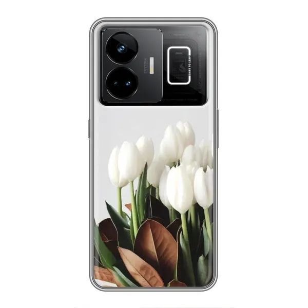 Чехол с рисунком «Букет тюльпанов» для Realme GT3 Чехол с рисунком «Букет тюльпанов» для Realme GT3