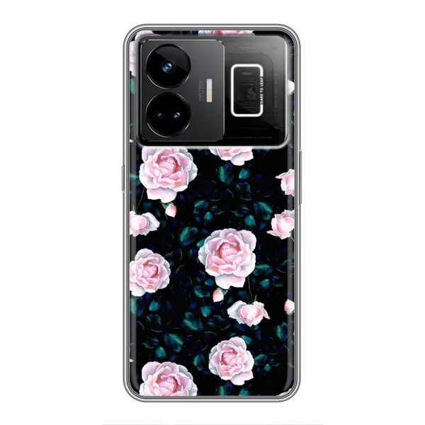 Чехол с рисунком «Чайные розы» для Realme GT3 Чехол с рисунком «Чайные розы» для Realme GT3