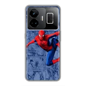 Силіконовий Чохол для Realme GT3 (Людина павук)