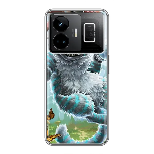 Чехол с рисунком «Чеширский КОТИК» для Realme GT3 Чехол с рисунком «Чеширский КОТИК» для Realme GT3
