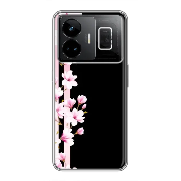 Чехол с рисунком «Цветочки» для Realme GT3 Чехол с рисунком «Цветочки» для Realme GT3